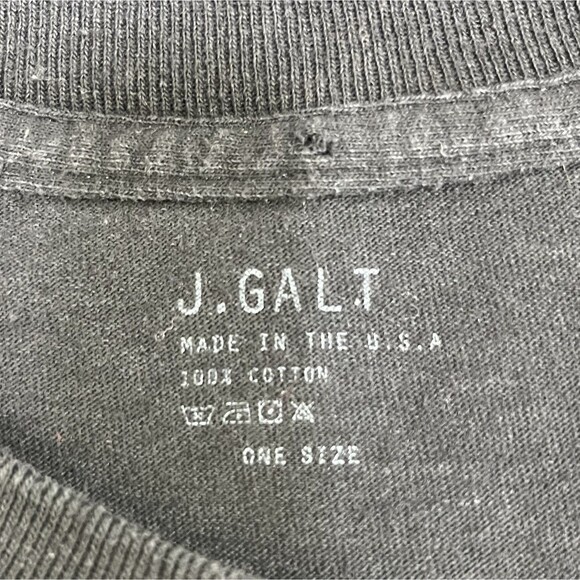 VINTAGE-J.Galt Thunder Kustom Club Car Rally Black 1984-80s Retro Graphic TShirt - Picture 2 of 7